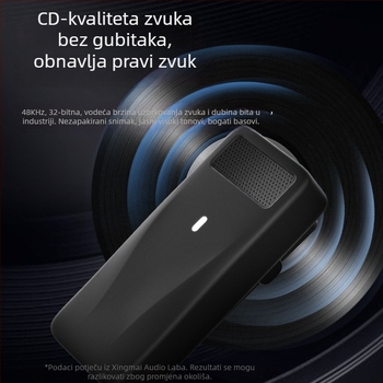 Bežični lavalier mikrofon za prijenos uživo | Ugrađena baterija • Bluetooth 5.3 • 20Hz-20kHz • SNR ≥70dB