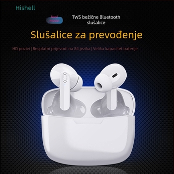 Ušne slušalice za prijevod, model Y113, Android, Bluetooth, doseg 5 m, višejezični prijevod