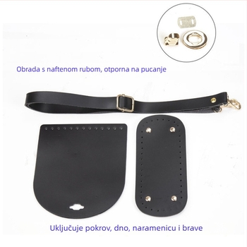 DIY torba od PU kože, prozračna i ultra lagana, stil mix‑and‑match, ljeto 2024 izdanje