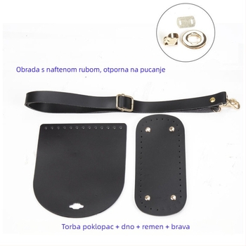 DIY torba od PU kože, prozračna i ultra lagana, stil mix‑and‑match, ljeto 2024 izdanje