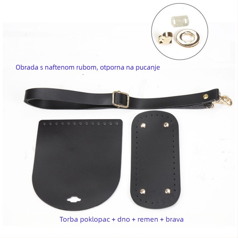 DIY torba od PU kože, prozračna i ultra lagana, stil mix‑and‑match, ljeto 2024 izdanje
