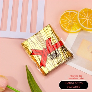 Dekorativna vrećica za ukrašavanje | Plastika | Pakiranje 50ml/100ml | Pokrenuta 2021 | Moderan minimalistički stil