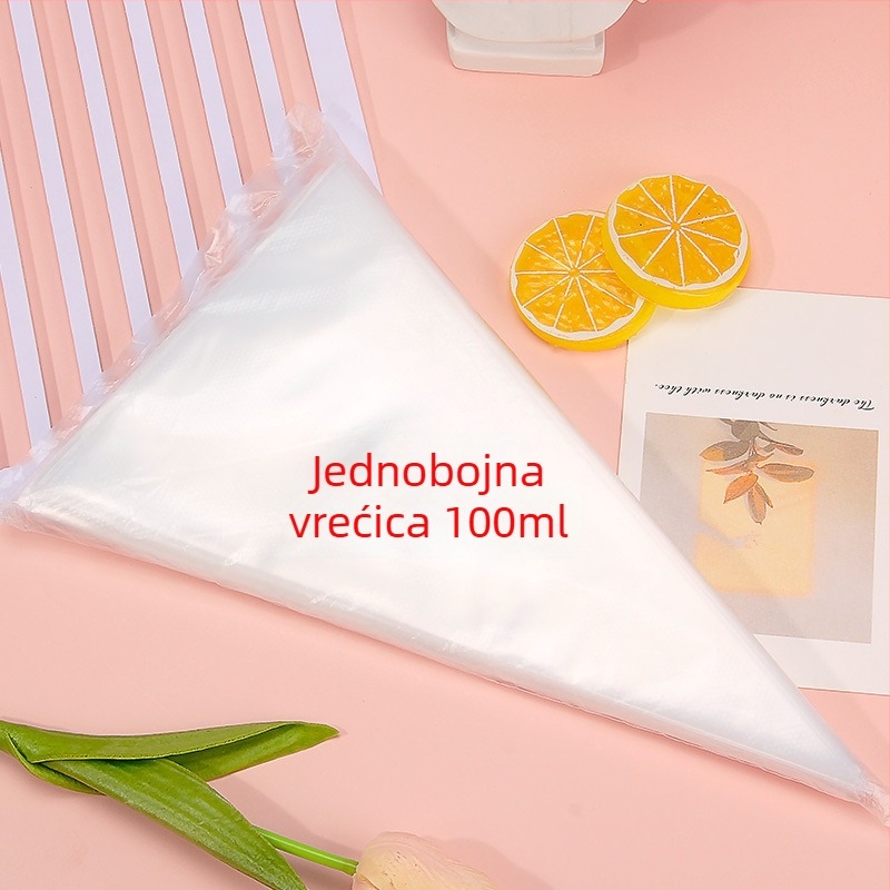 Dekorativna vrećica za ukrašavanje | Plastika | Pakiranje 50ml/100ml | Pokrenuta 2021 | Moderan minimalistički stil