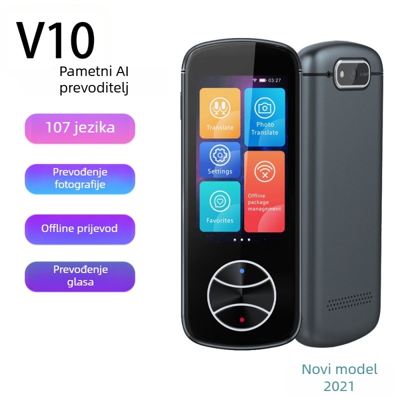 V10 glasovni prevodnik s offline prijevodom i foto prijevodom, Android