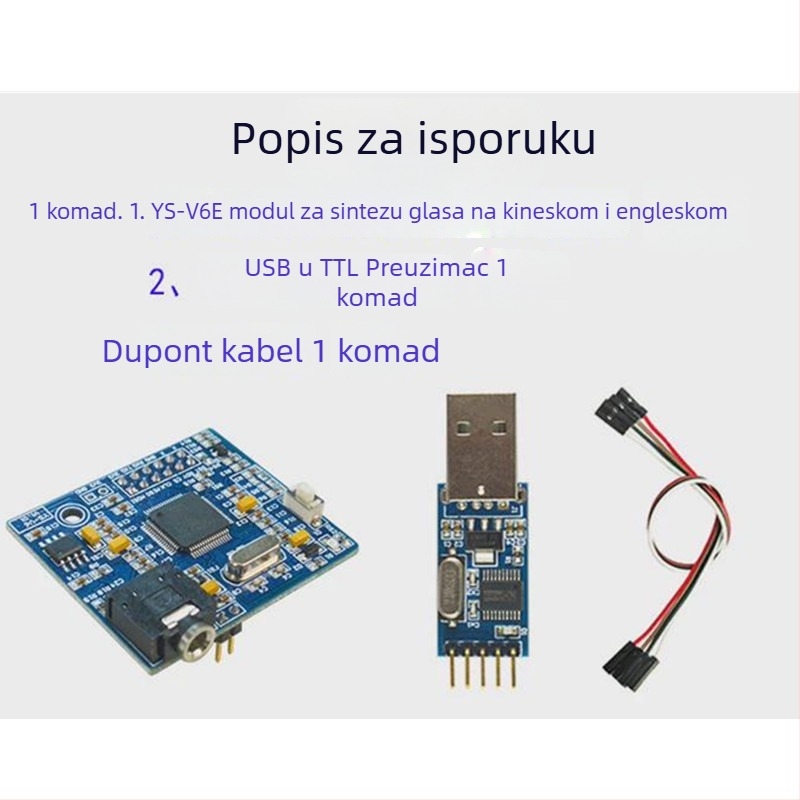 Modul sinteze teksta u govor V6E (Marka: Druga; Ispisano logo: Da)