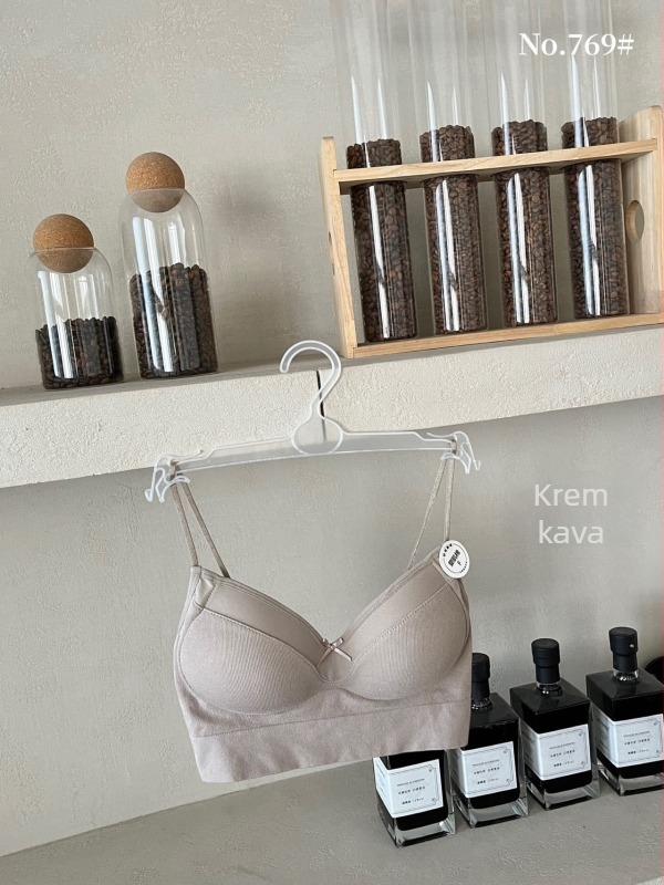 Pamukasti tube-top za prsa, prozračan materijal, lijep stražnji dizajn, trokutaste čašice