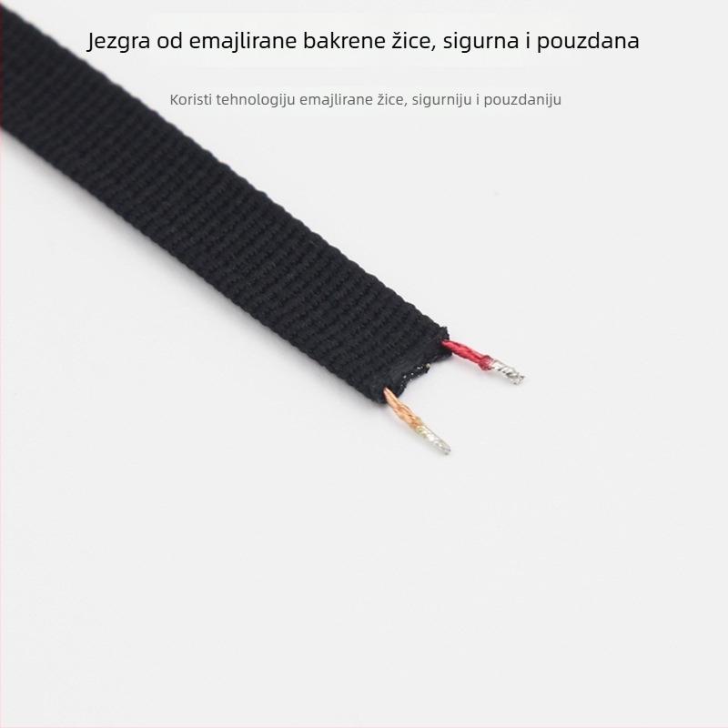 USB kabel za grijanu odjeću s pregibnim konektorom i zaštitnim kapom za prašinu, otporan na savijanje, 5V2A