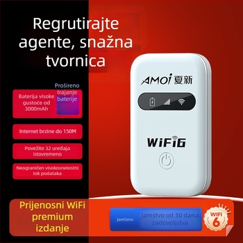 Prijenosni WiFi ruter TM40-12 za poslovna putovanja, 150 Mbps, 2.4 GHz, 802.11n