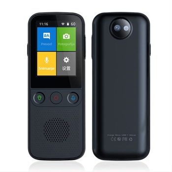 Offline prevoditelj T10pro – Android, Bluetooth, domet 10 m, fizički gumbi + zaslon na dodir