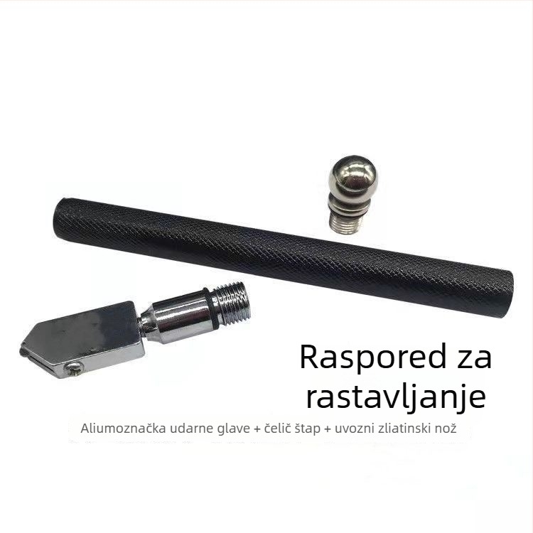 Roller-type nož za rezanje stakla s dijamantnim rezom za debelo staklo; kućna upotreba; glava za rezanje pločica | Porijeklo: Shanxi, Kina | Tip: valjkasti tip