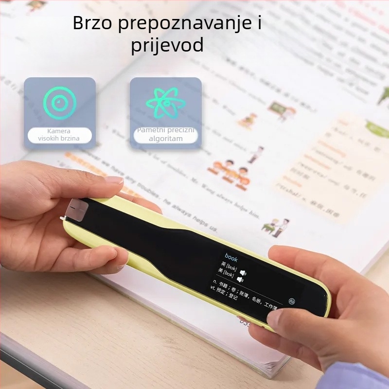 Čitačko pero RC26/RC72 — Type-C sučelje, punjiva litijska baterija, ABS kućište, težina 53,5 g