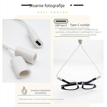 Magnetski kabel za punjenje za Huawei Smart Glasses 2 – Type-C sučelje, brend Oyu, model SF-022, LFT-G00 dodaci