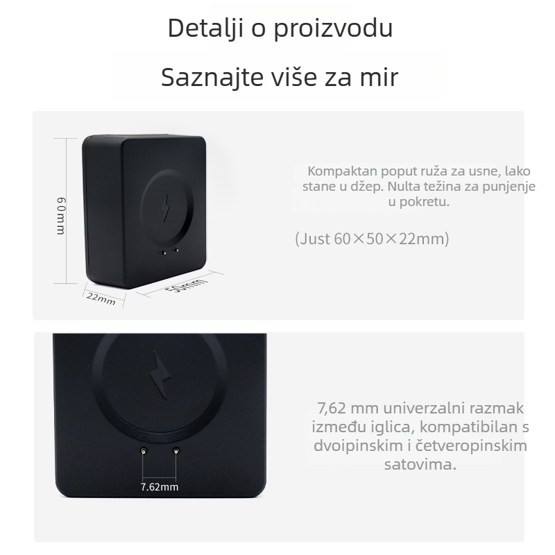 USB kutija za punjenje za dječji sat, model: kutija za punjenje dječjeg sata, marka Neutral