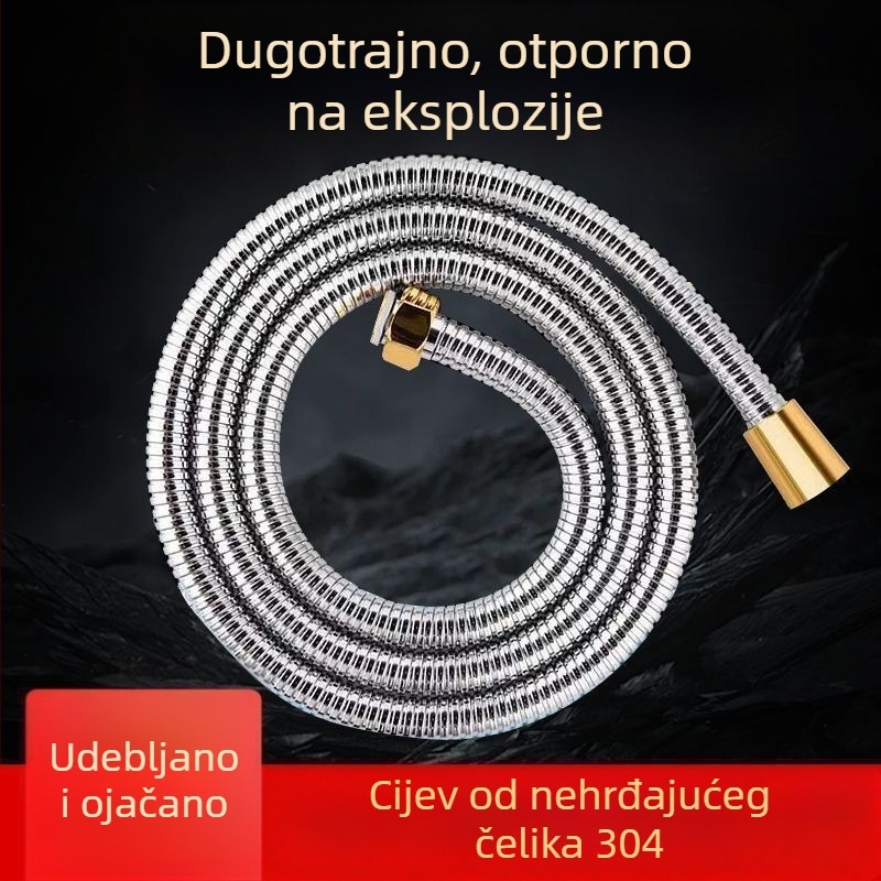 Set konektora za tuš, 304 nehrđajući čelik, univerzalna primjena