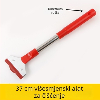 Alat za čišćenje u obliku lopatice za uklanjanje ostataka ljepila i fuge, s debelim dizajnom, za zidove i pločice