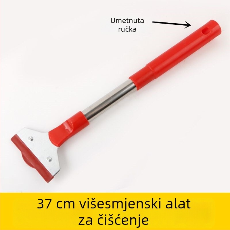 Alat za čišćenje u obliku lopatice za uklanjanje ostataka ljepila i fuge, s debelim dizajnom, za zidove i pločice