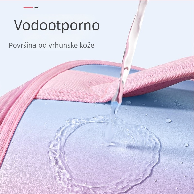 Školska torba od Oxford materijala, vodootporna i otporna na trošenje, smanjuje opterećenje, s trakom zračnog jastuka