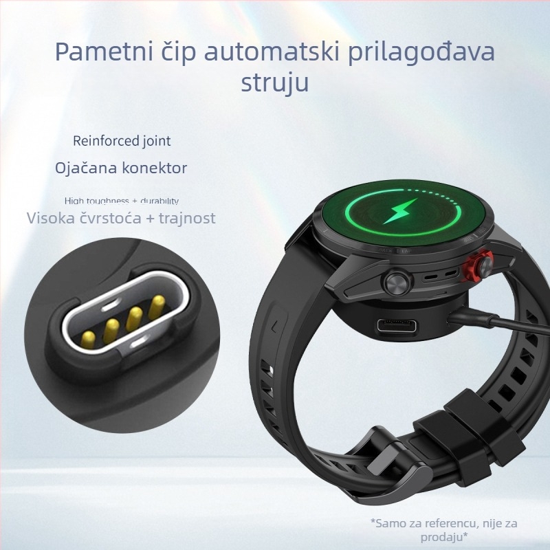 Garmin Fenix 7/7X/7S adapter za punjačku bazu, USB sučelje, 2-u-1 kabel za punjenje, model Hs0515