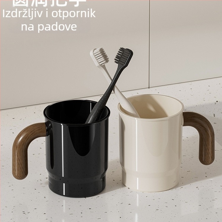 Električna čaša za električnu četkicu i ispiranje usta za kupaonicu i dom, materijal svilen cvijet, bez logotipa