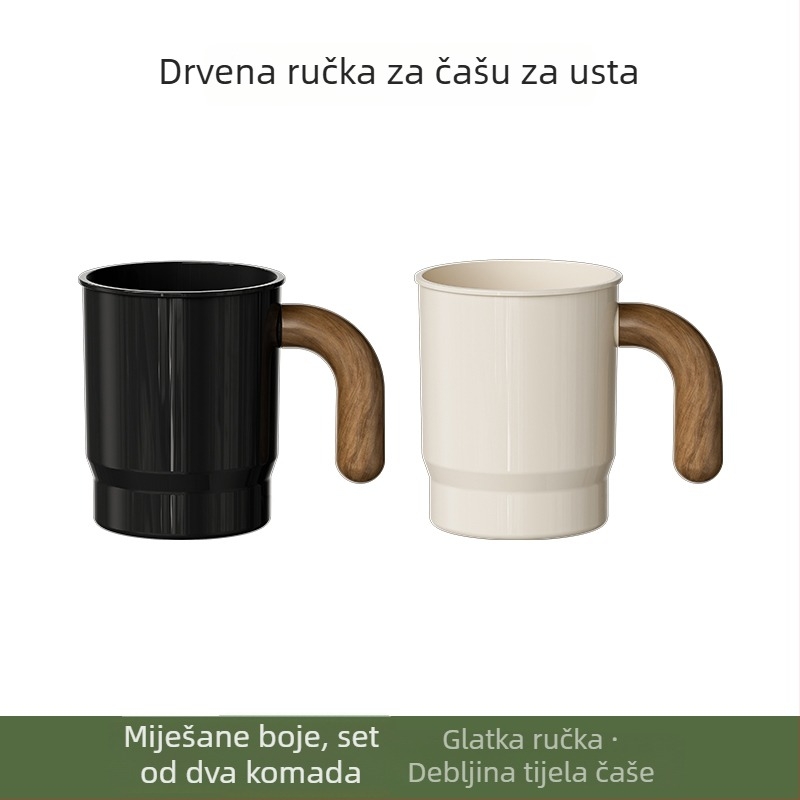Električna čaša za električnu četkicu i ispiranje usta za kupaonicu i dom, materijal svilen cvijet, bez logotipa