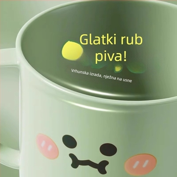 Dječji čašica za ispiranje usta, debeli dizajn s crtić likovima, obiteljski set, PP materijal, bez prilagodbe
