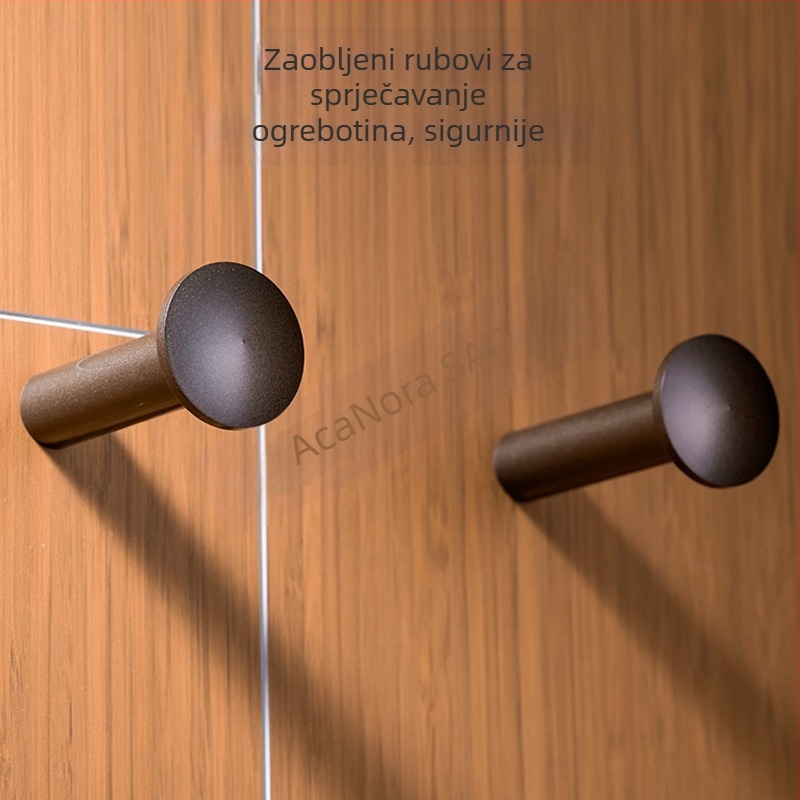 AcaNora 3845 kuka za kapute od nehrđajućeg čelika — kupaonica, moderni minimalistički stil, elektroplatiranje