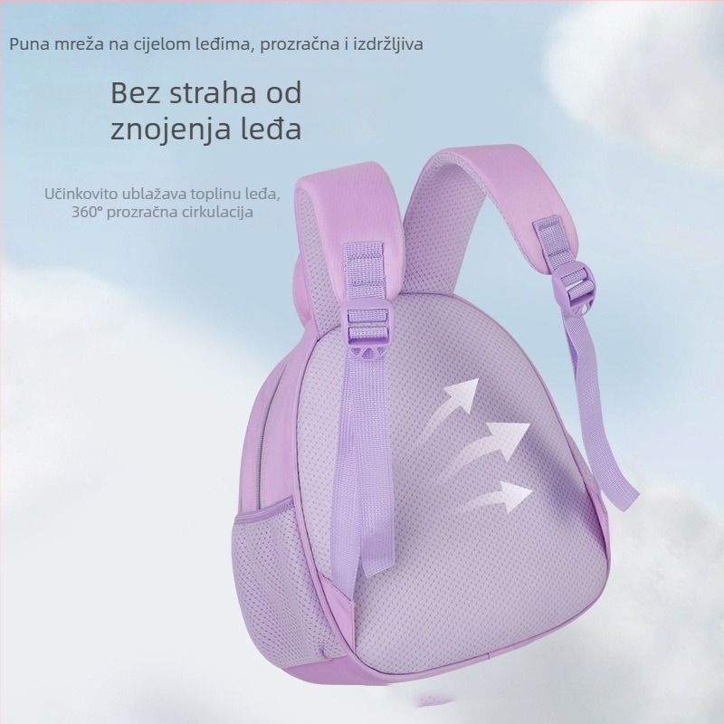 Školska torba Seentong, unisex, PU materijal, zaštita kralježnice i reflektirajuća noćna sigurnost, jednorog motiv, za učenike 3.–4. razreda