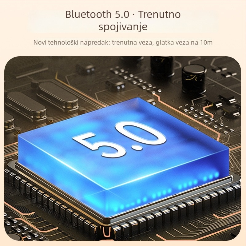 Bluetooth zvučnik za dom, mini prijenosni, IPX7 vodootporan, 13W snaga, Bluetooth 5.0, frekvencijski raspon 100Hz-20kHz, SNR ≥70dB