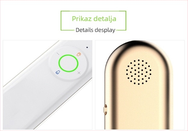 Ručni prevoditelj T9S s inteligentnim glasovnim prijevodom, 40 jezika, Android OS, domet bežične mreže 10 m, podrška mreži 2,4 GHz