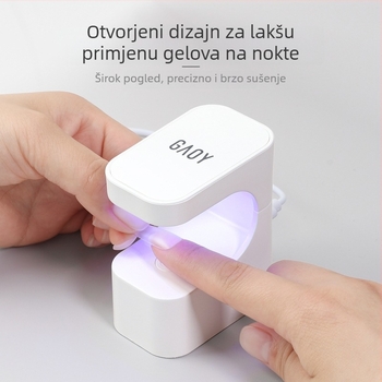 Lampa za nokte GAOY GOYA, model Small Sugar, licencirana privatna etiketa, domaća marka