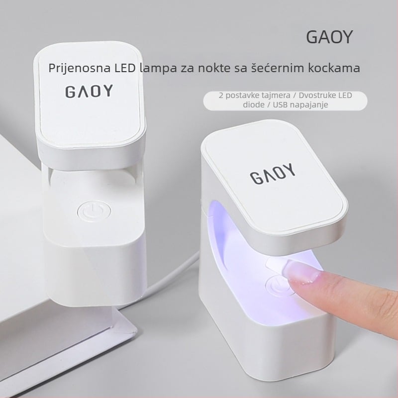 Lampa za nokte GAOY GOYA, model Small Sugar, licencirana privatna etiketa, domaća marka