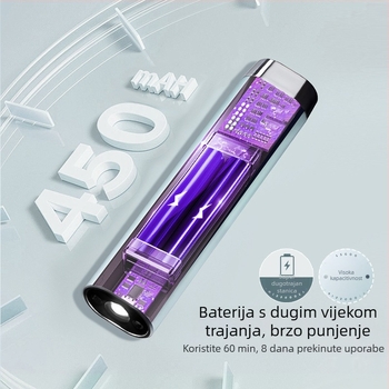Bar-stil UV lampa za nokte sa pametnim senzorom za brzo sušenje gel noktiju, metalno kućište