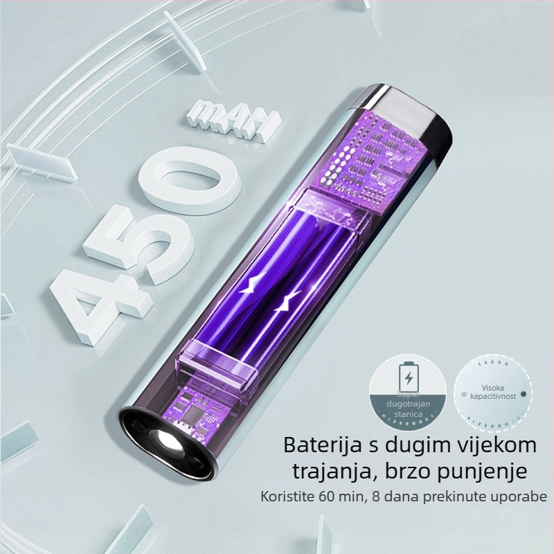 Bar-stil UV lampa za nokte sa pametnim senzorom za brzo sušenje gel noktiju, metalno kućište