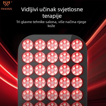 Uređaj za pomlađivanje kože LED fototerapijom, prenosiv, IPX5 vodootporan, vanjski pogon, za kućnu upotrebu
