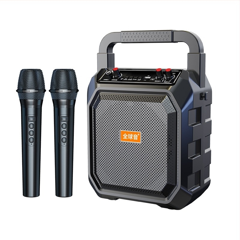 Vanjski Bluetooth zvučnik za karaoke s ugrađenim mikrofonom, prenosivi 10W, baterija 2000-4000mAh, Bluetooth 5.0, frekvencijski odziv 60Hz-15kHz, SNR ≥70dB