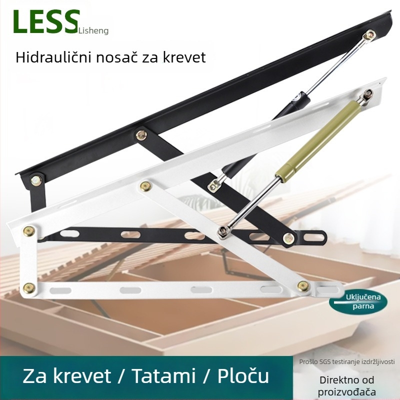 Hidraulijska potpora za okvir kreveta (Model SP 001; Marka: Veno; Materijal: hladno valcana čelik; Primjena: za jednostruki i dvostruki okvir kreveta; Stil: moderni i minimalistički)