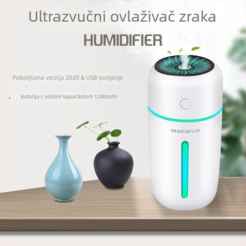 FEILIAN XRH-026 Automobilski pročišćivač zraka i ovlaživač – sve-u-jednom s aromom i sterilizacijom, USB 3W