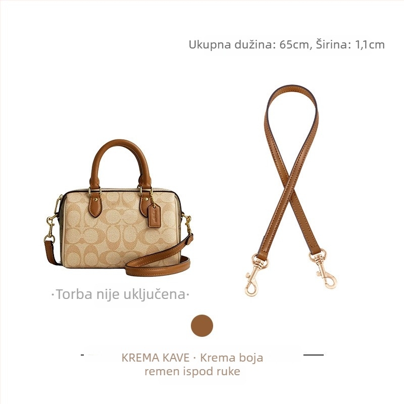 Remen za ramena za Coach Rowan18/25 Boston – Mingguhui, prilagodljiva crossbody pretvorba, prirodna koža, otporan na habanje, dodatak za prtljagu