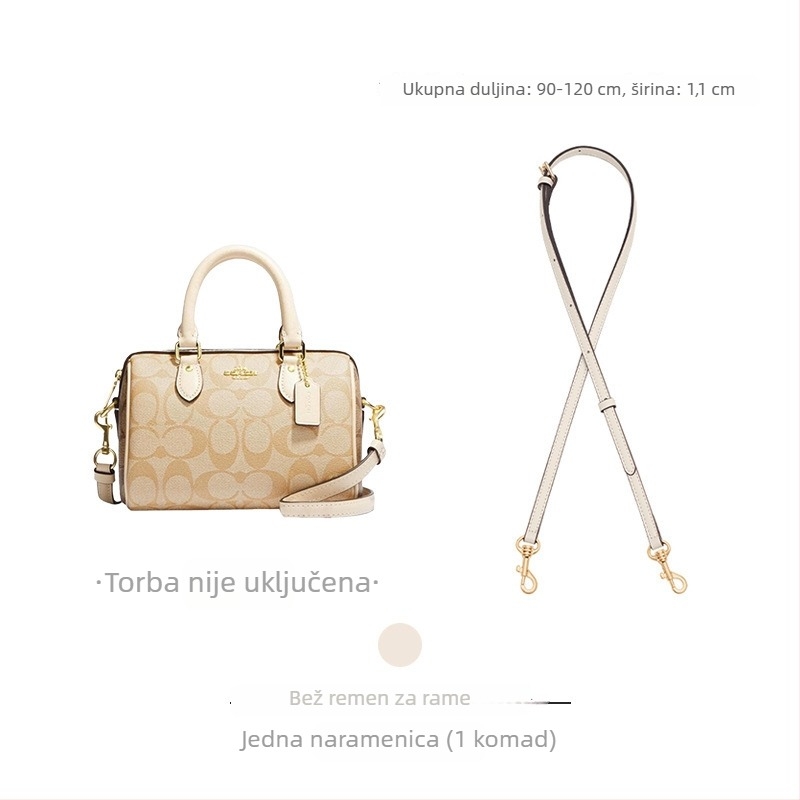 Remen za ramena za Coach Rowan18/25 Boston – Mingguhui, prilagodljiva crossbody pretvorba, prirodna koža, otporan na habanje, dodatak za prtljagu
