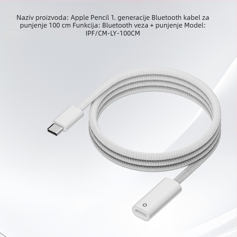 Kabel za punjenje Apple Pencil (1. generacije) za iPad (10. i 11. generacije)