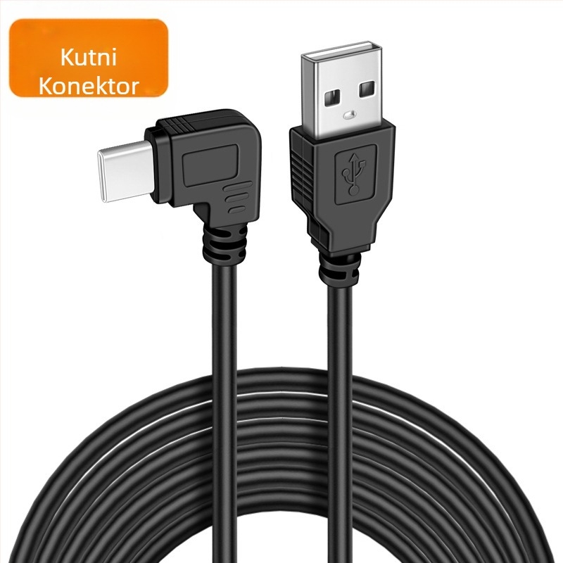 Type-C napajajući kabel za dash cam — Digital Fox, univerzalna kompatibilnost