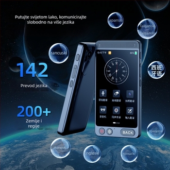 Višestruki prevoditelj s Androidom, Bluetoothom, rad gumbima, ABS kućište