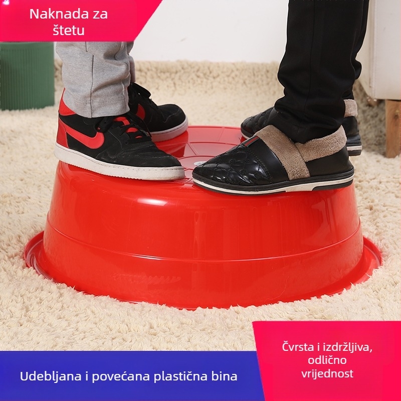 Plastična okrugla posuda za pranje, svečani stil, podrijetlo Jieyang, neto težina 450–500 g