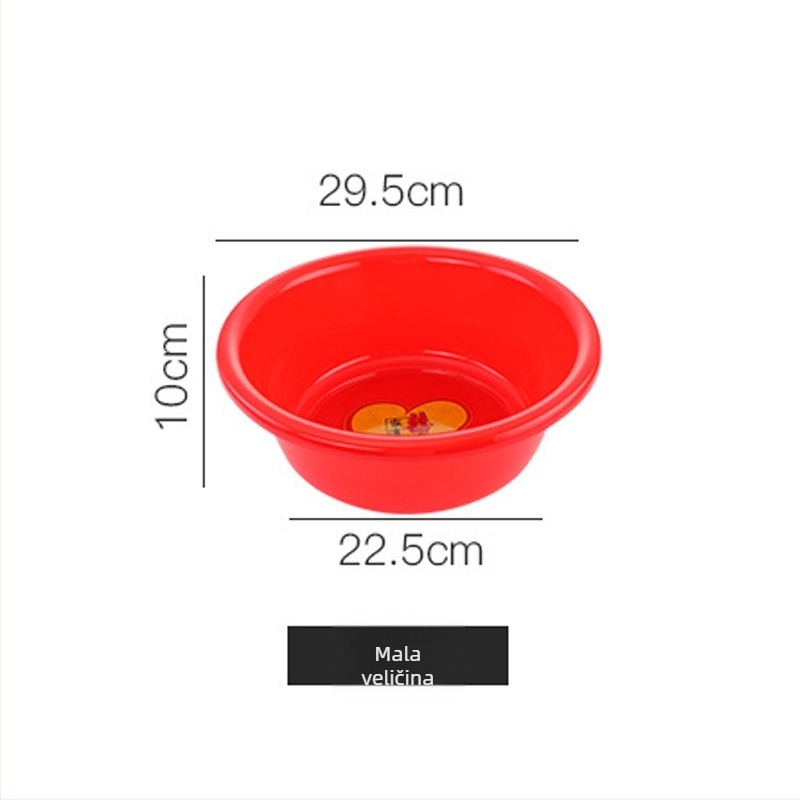 Plastična okrugla posuda za pranje, svečani stil, podrijetlo Jieyang, neto težina 450–500 g