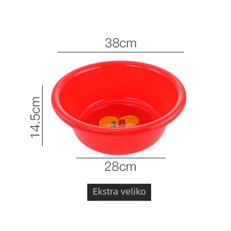 Plastična okrugla posuda za pranje, svečani stil, podrijetlo Jieyang, neto težina 450–500 g