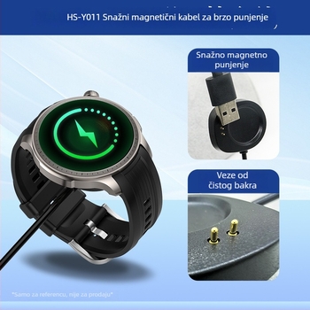 USB punjačka baza za Huami Amazfit T-Rex 3 s podijeljenim kabelom za punjenje, marka Oyu, model HS-Y011