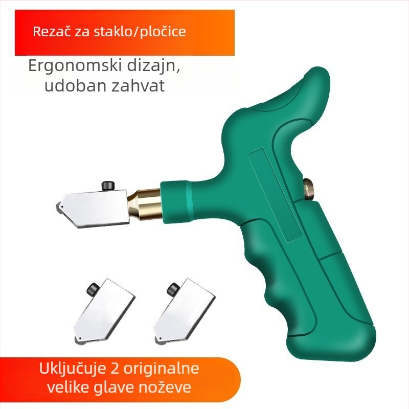 Ručni rezač pločica i stakla za keramiku – alat za označavanje rubova