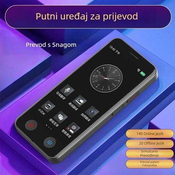 Offline pametni prevoditelj s glasovnim prijevodom u realnom vremenu, simultani prijevod, podrška za više jezika, Bluetooth