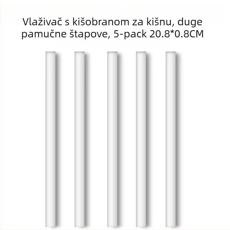 USB ovlaživač zraka za prostorije do 10 m², rezervoar 0,5–1 L, 1 izlaz magle, tiho rad 36–45 dB, USB napajanje 5V/1A