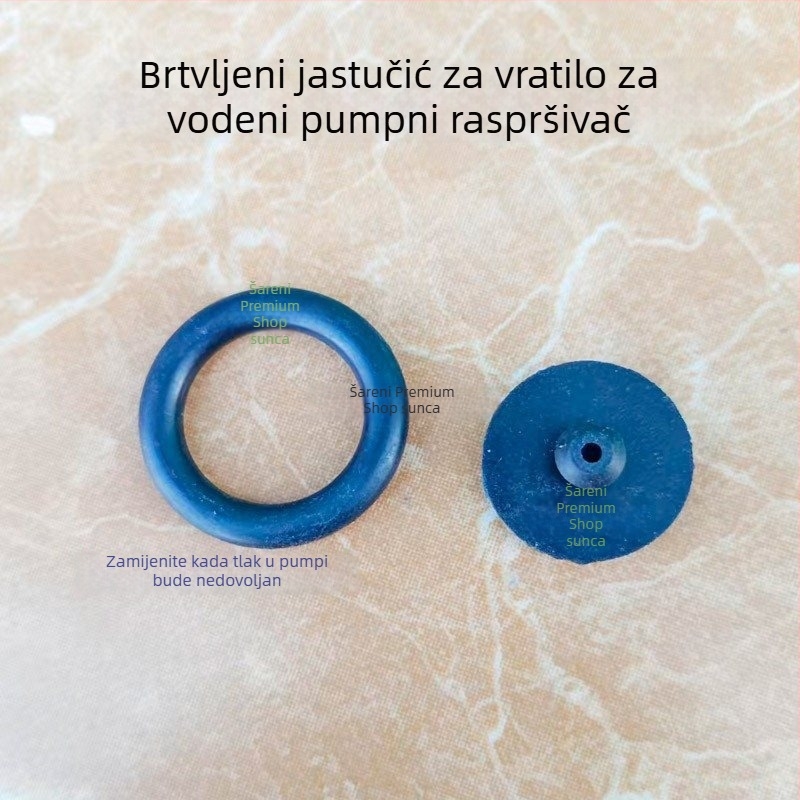 Ramenski raspršivač, 5 L, s komprimiranim zrakom, ventil za oslobađanje tlaka, mlaznica za raspršivanje